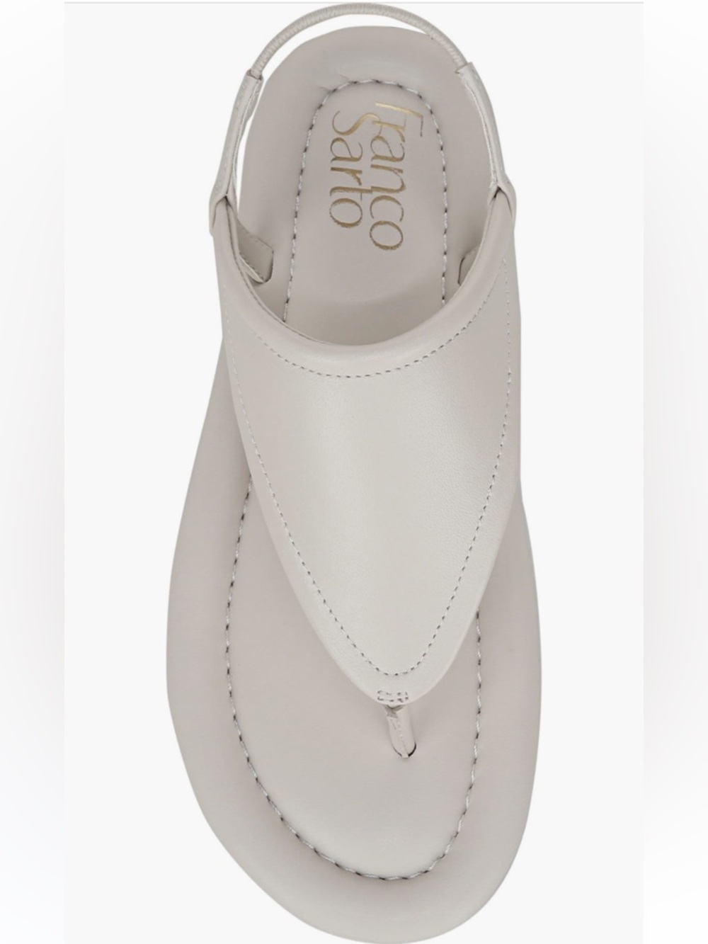 Franco Sarto White leather jocelyn sandals NWT - Picture 5 of 7